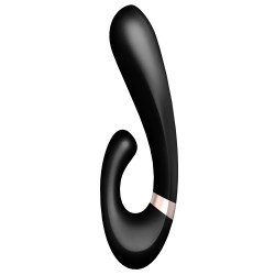 Satisfyer Stimulateur Point G connecté Heat Wave Satisfyer 14 x 3.5cm Noir